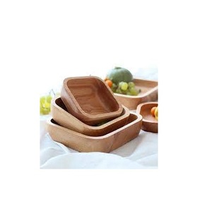 ชามสลัดผักผลไม้ผลไม้,ชามสลัดไม้กระถินขนาดใหญ่สำหรับเสิร์ฟพร้อมสำหรับจำหน่าย - Product Image 2