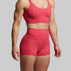 Pantalones cortos de mujer personalizados de último diseño, pantalones cortos de gimnasio ligeros para mujer a precio barato al por mayor - Product Image 6