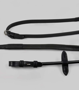 Rênes de course professionnelles 2026 pour chevaux, antidérapantes, accessoires latéraux, fabricant et fournisseur d'usine, rênes d'équitation durables - Product Image 3
