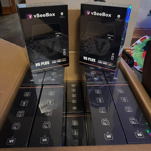 Buy 3 get 1 free vvSeee <b>Box</b> V6 Plus | 8K HDR | <b>Android</b> 14 | WiFi 6 | Voice Remote - Product Image 1