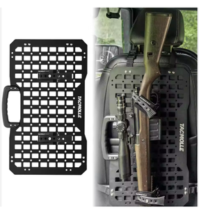 Panel rígido portátil, organizador táctico para asiento trasero de coche con asa, organizador de almacenamiento de coche resistente para almacenamiento modular - Product Image 1