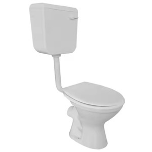 Asiento de inodoro de cerámica de dos piezas con cubierta de asiento de plástico y accesorios LLC/accesorios de la mejor calidad precio barato I - Product Image 1