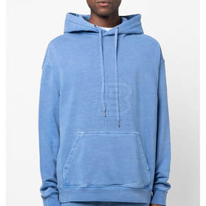 Recién llegado, Sudadera con capucha ligera de color sólido para hombre, manga larga cálida de invierno con cuello con capucha - Product Image 3