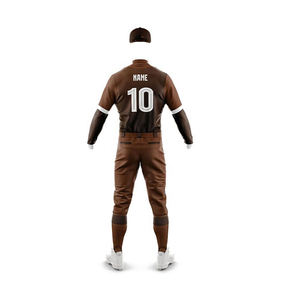 Camiseta de béisbol de poliéster unisex con logotipo personalizado Uniforme transpirable impreso duradero de los conjuntos de equipo de mejor calidad - Product Image 6