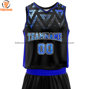 Vente en gros de vêtements de sport pour hommes d'uniforme de basket-ball Ensemble de maillots de chemise pour tenue d'équipe Nouveau design d'uniformes de basket-ball avec service OEM - Product Image 5