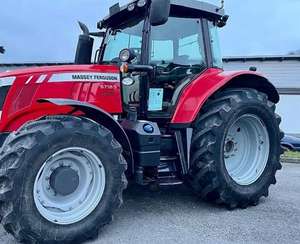 Tracteur AGCO Massey Ferguson 7250 multifonctionnel 70 CV 4 roues motrices avec boîte de vitesses et pompe, prêt à être expédié - Product Image 1