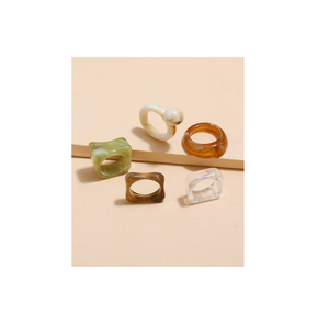 Organizador de joyas de resina de Calidad exclusiva para el hogar con anillos de resina de calidad duradera a precios asequibles - Product Image 4