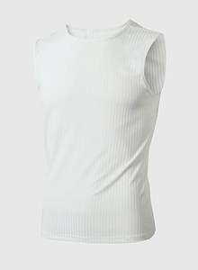 Gilet de sport sans manches pour homme, débardeur respirant, séchage rapide, fitness, vêtements de sport pour la course et l'entraînement - Product Image 4