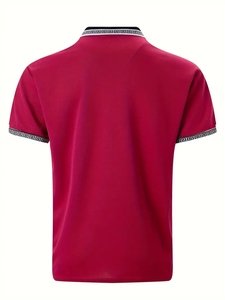 Camisas profesionales de alta calidad para hombre, estampado transpirable personalizado de punto, 100% algodón, venta al por mayor, nueva llegada, informal, de talla grande - Product Image 6