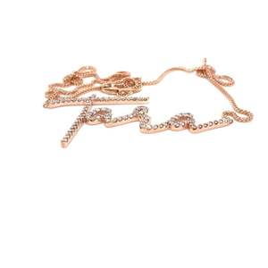 Joyería de rapero de cadena estilo Hip Hop de latón Unisex, joyería fina personalizada, colgantes, dijes, moissanita, boda chapada en oro de 24 quilates - Product Image 3