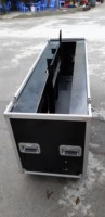 Étui de rangement à écran personnalisé de 80 pouces avec 4 roues, mallette de transport robuste pour Smart TV, étui de rangement à affichage LED