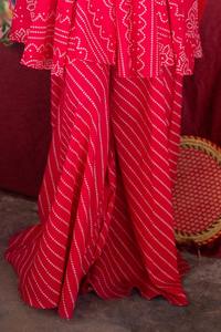 ชุดเดรส2025 3ชิ้นบอลลีวูดอินเดียดีไซน์ปากีสถานเป็นมิตรกับสิ่งแวดล้อมแบบดั้งเดิมสูงกว่า - Product Image 3