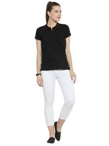 Trendy Women's 100% Cotton para Polos Estilo casual Suave transpirable y duradero Disponible en varios tamaños () Colores - Product Image 6