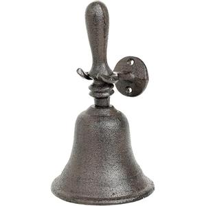 Campana de mano Vintage de estilo rural de granja, campana sólida decorativa, la mayoría de las tendencias, vacaciones, Navidad, Cascabel, gancho de campana de pared, bodas - Product Image 4