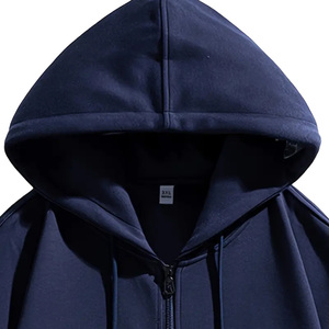 Sweat à capuche unisexe en coton personnalisé de haute qualité pour hommes French Terry Puff Printing Hoodie for Men Top Design Bon marché - Product Image 5