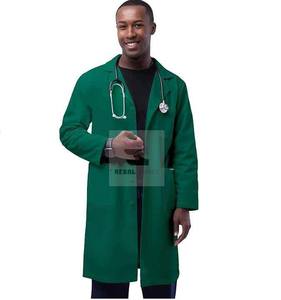 Uniformes Personalizados Unisex para Hospital Médico, Bata de Algodón para Laboratorio, Tela Tejida - Product Image 5