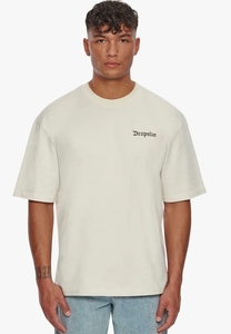 T-shirts pour hommes en coton 100% surdimensionnés rétro de haute qualité avec logo personnalisé imprimé, coupe ample, style streetwear, designs personnalisés, t-shirt à grammage élevé - Product Image 2
