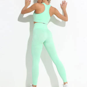 Conjunto de Yoga para Mujer, Venta Directa de Fábrica Wemora Impex, Nuevo Estilo Moderno, Material de Spandex y Nailon, Conjunto de Yoga para Mujer en Venta en Línea - Product Image 5