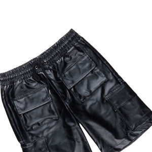 Conjunto de Shorts Deportivos Casuales de Dos Piezas para Hombre, Verano, Secado Rápido, Tejido de Punto de Poliéster/Algodón, Color y Logotipo Personalizables - Product Image 4