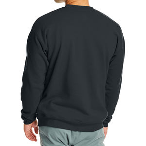 2025 alta calidad básico 100% algodón clásico cómodo básico sudadera piedra Vintage bordado logo pulóver para hombres - Product Image 3