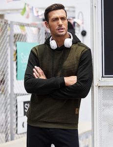 Haute qualité pull à capuche 400 GSM hommes Streetwear polaire surdimensionné basicscotton mélangé sweat à manches longues sweat à capuche blanc - Product Image 6