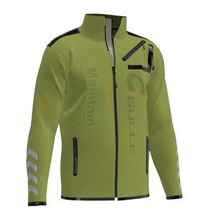 Veste polaire homme style unique, imperméable, respirante, doublée, à capuche, pour activités de plein air, design personnalisable, longue - Product Image 2