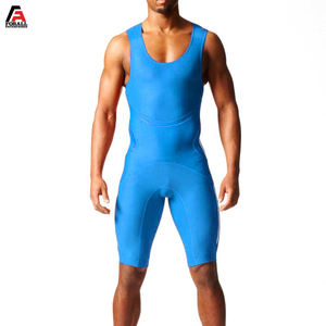 Combinaisons de musculation professionnelles en spandex de haute qualité pour hommes, justaucorps de lutte, uniforme de lutte pas cher - Product Image 4