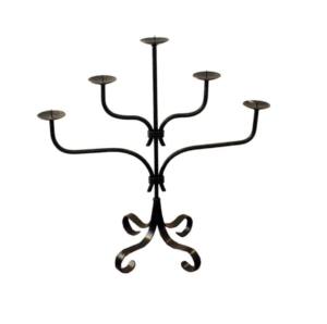 Meilleure vente de support de bougie en fer Design de luxe, meilleur vendeur de chandelier en métal en fer - Product Image 4