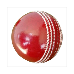 Pelota dura de críquet de color rojo con logotipo personalizado, pelotas de máquina de bolos de cuero de alta calidad, tamaño personalizable HB SPORTS - Product Image 2