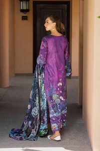 Robe pakistanaise pour dames Salwar kameez pour l'été dernière collection 2025 robe de créateur pakistanaise en gros - Product Image 4