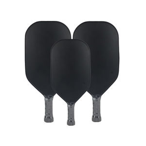 Wholesale OEM Custom Logo Professional Approved Honeycomb Fiberglass Graphite <b>Carbon</b> <b>Fiber</b> Wide Edgeless Polyester Pickleball - Product Image 4