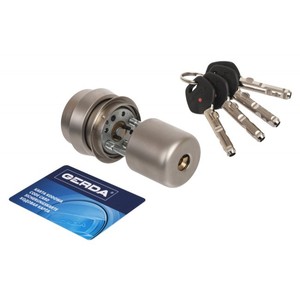 Cylindre de porte intérieure Gerda RIM 6000S Nickel Satin - Product Image 1