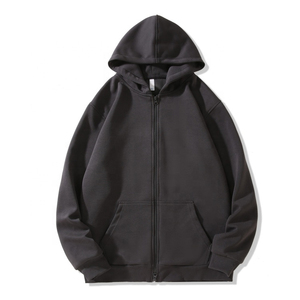 Hombres cremallera sudaderas con capucha OEM diseño personalizado bajo MOQ sudaderas con capucha global al por mayor suministro fabricante estilo urbano hombres cremallera Sudadera con capucha - Product Image 1