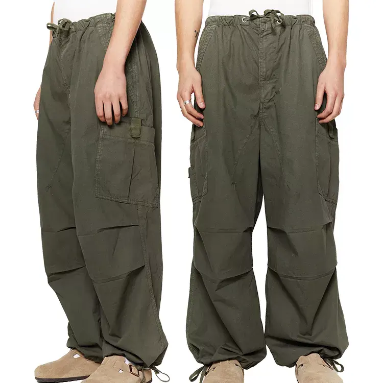 Professional Design men`s cargo shorts pants custom embossed logo work outdoor techwear hiking men's cargo pants