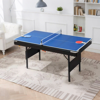 Party Friends Family Club Game Enjoy Time Conference Home Multi Functional 3 in1 Table de billard pliante portable