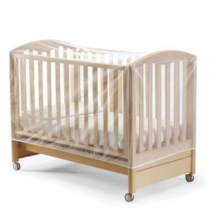 160 bianco x 89x78 cm zanzariera rettangolare universale maglia elastica protezione per insetti per il sonno sicuro del bambino culla rete - Product Image 1