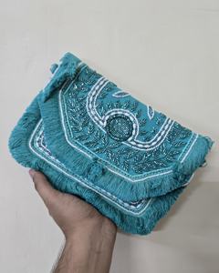 Bolso de Paja Estilo Boho para Mujer, Bolso de Mano Hecho a Mano, Bolso de Playa de Verano, Bolso Ligero de Moda, Venta al por Mayor - Product Image 3