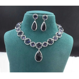 Juego de piedras de circonia cúbica AD de alta demanda, joyería de latón para compromiso, boda o aniversario, disponible en cantidad a granel - Product Image 2