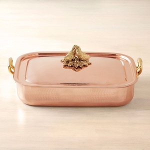 Cazuela de Metal de calidad superior de nuevo estilo con tapa para olla caliente que sirve en la cocina y almacenamiento de alimentos - Product Image 5