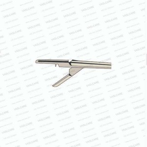 Pince laryngée Jurasz 23 cm à embouts ovales courbés et directionnels – Instrument chirurgical pour cordes vocales et polypes – Pince de préhension ORL - Product Image 4