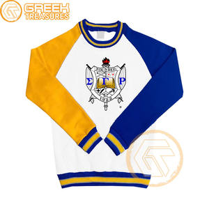 Sudadera bordada de lana de algodón Sigma Gamma Rho personalizada, suéter de alta calidad de hermandad, ropa griega, sudaderas para mujer - Product Image 2
