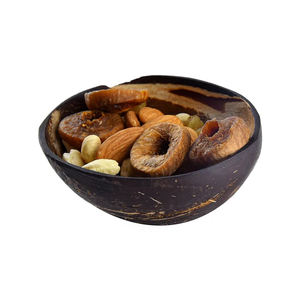 Vajilla de madera de diseño moderno desechable de Grado Superior-Cuencos ovalados de cáscara de coco para almacenamiento de alimentos Fabricante indio Uso comercial - Product Image 6