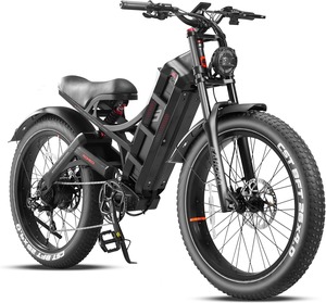 Bicicleta Eléctrica e Ah Ora de 2500W para Adultos, 52V 60Ah, Motores Dobles, con Batería Integrada de 48V, hasta 200 Millas de Autonomía, VENTA RÁPIDA - Product Image 3