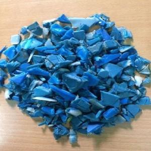 Débris de tambour bleu HDPE en vrac de haute pureté et de qualité disponibles à la vente à bas prix pour les applications de recyclage - Product Image 2