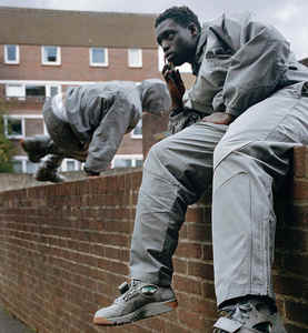 ชุดวอร์มผ้าไนลอนสำหรับผู้ชายชุดสตรีทเบรกเกอร์กันลมออกแบบได้ตามต้องการ - Product Image 2