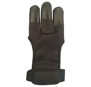 Gants de tir à l'arc en cuir de haute qualité professionnels, couleurs et tailles personnalisables, OEM/ODM disponibles, gants durables pour arc - Product Image 2