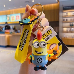 Porte-clés pendentif <span class=keywords><strong>en</strong></span> forme de personnage de dessin animé <span class=keywords><strong>Minions</strong></span>, 12 signes du zodiaque, porte-clés exquis, petit cadeau <span class=keywords><strong>en</strong></span> gros - Product Image 4