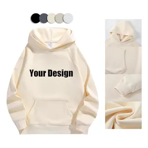 Set di felpe con cappuccio personalizzate per uomo e uomo set di abbigliamento semplice felpa unisex anti-strizzacervelli di alta qualità