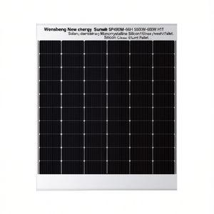 Panneau solaire HJT Wensheng New Energy (Sunwin) SP490M-66H 550W-600W en silicium polycristallin et monocristallin avec face en verre - Product Image 2