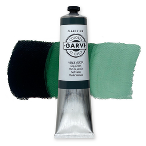 Pintura al Óleo Fina Pigmentada de Alta Calidad GARVI, Color Verde SAP, 200 ml, Modelo 0203210, para Arte, Manualidades, Lienzo y Papel - Product Image 1